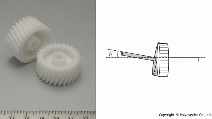 Polyplastics Offers Design Techniques and Know-how to Reduce Noise in POM Helical Gears