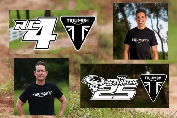 Triumph Off Road Motorcycle Development Send a Match MOTOCROSS and ENDURO