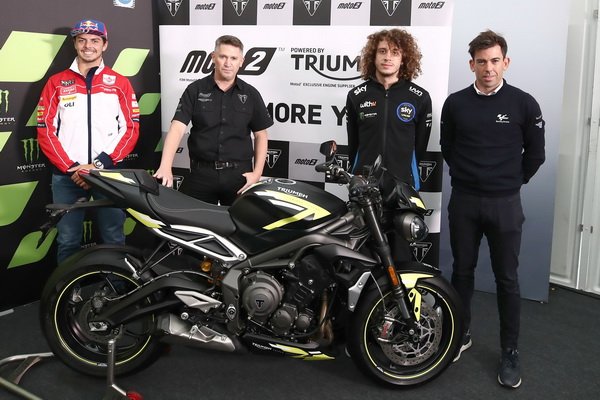 Triumph Motorcycles as Supplier MOTO 2 Continue for Another 3 Years