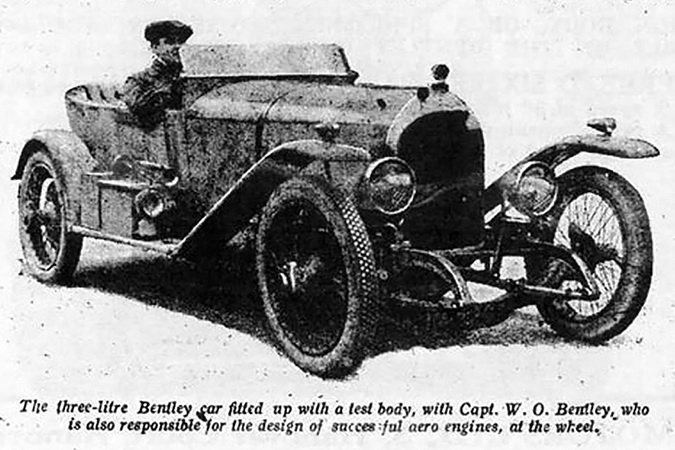 Bentley Mars Centenary of First Ever Customer Car