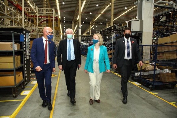 Secretary of State for Foreign Commonwealth and Development Affairs Triumph Motorcycle Factory and Assembly