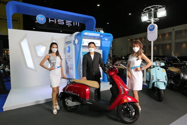 H SAM Open for General Customers to Reserve Rights Electric Motorbike Rental in Motor Expo 2021