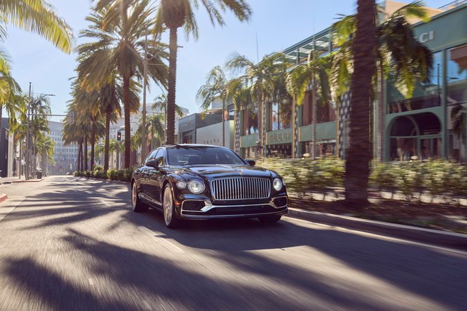 Flying Spur Electrified in Beverly Hills