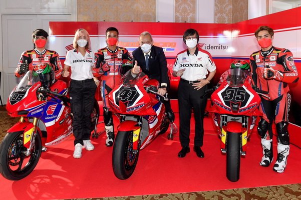 Honda Send the Top Riders Aim for every Champion Enter The Competition Asia Road Racing 2022
