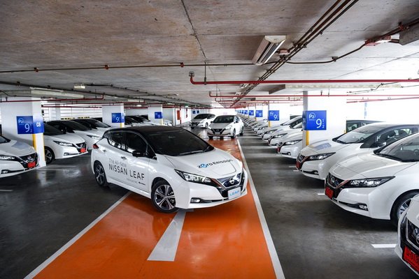Nissan Thailand’s largest 40 LEAF delivery to EVME PLUS