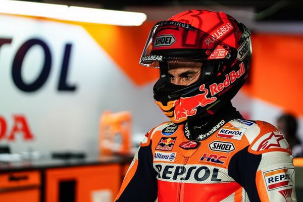 Marquez Second Day of Training for The First Day MOTO GP Open Season 2022 Race