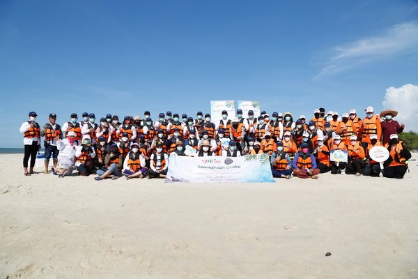 ซีพีแรมร่วมกับชาวสุราษฎร์ธานี สานต่อโครงการ “ปูม้า ยั่งยืน คู่ทะเลไทย”
