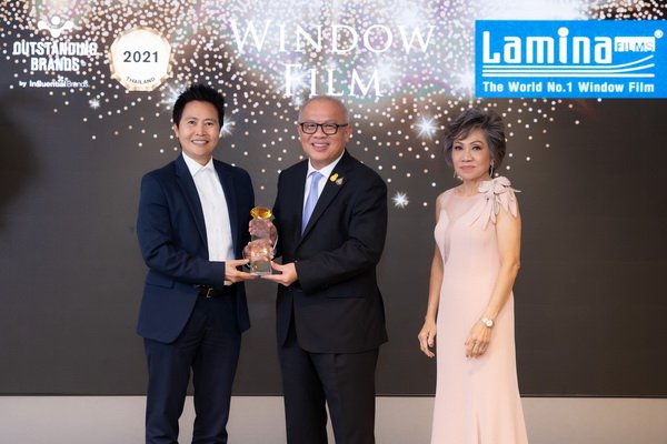Lamina Win a Prize Thailand’s Outstanding Brands