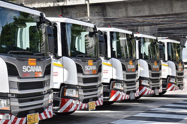 Pongrawe Trust Scania Trucks