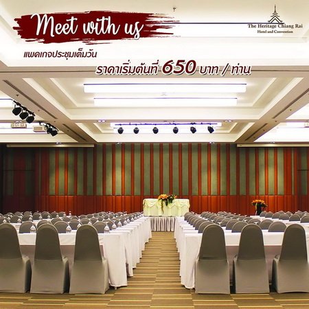 The Heritage Chiang Rai Meeting Package Promotion Meet with us