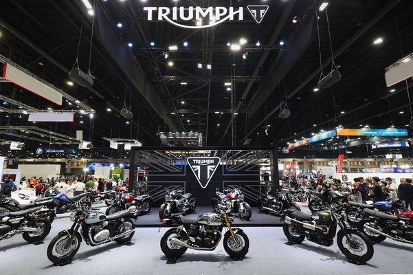 Triumph Launched 10 Models Chrome Collection Recording The Most Wow Promotion in Motor Expo 2022