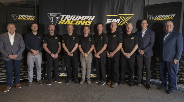 Triumph Racing SuperMotocross Team Announcement