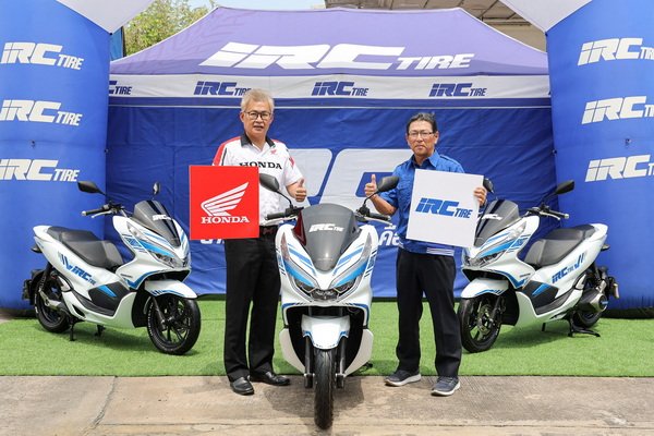 Thai Honda Deliver Electric Motorcycle to IRC