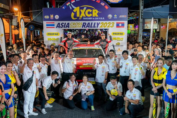 Toyota Gazoo Racing Team Thailand Asia Cross Country Rally 2023