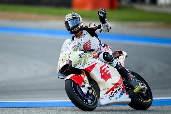 Honda Motorcycle Racer Create Great Work Everyone is Hoping For Victory in Moto GP Thailand
