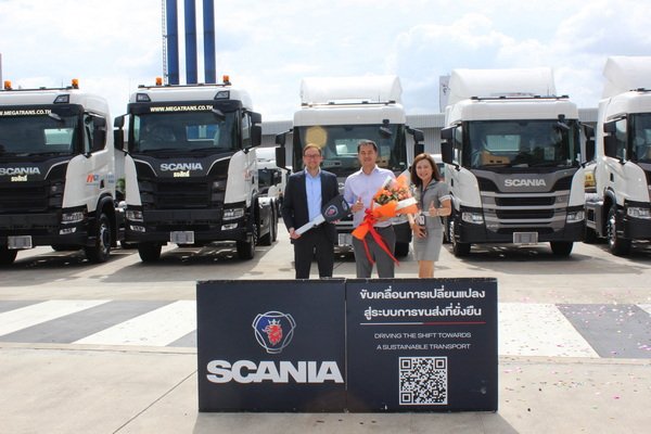 Megatrans Choose Vehicle Performance Scania Truck to Support Your Business