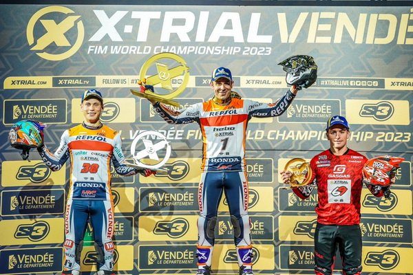 Repsol Honda Team Big Win to Close X-Trial Season Tony Bo World Champion