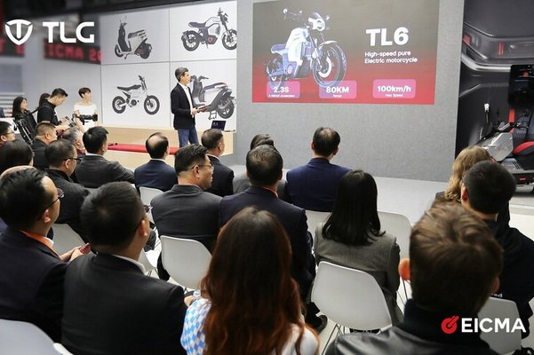 TAILG's New Brand TLG Makes Spectacular Debut at EICMA in Milan Italy