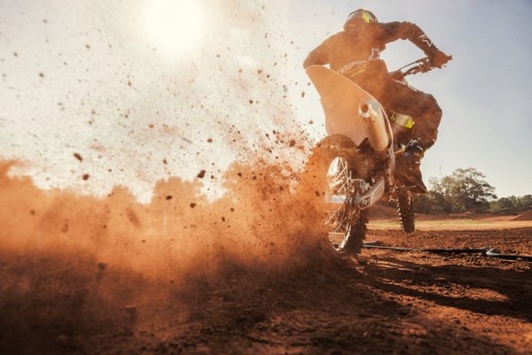 Triumph Reveal Information New TF 250-X Motocross