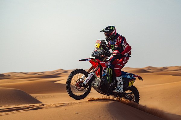 Honda Outstanding Form Ride CRF450 Rally Win and Grab TOP 2 2024 Dakar Rally Stage 5