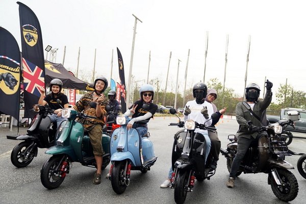 Scomadi at Burapa Pattaya Bike Week 2024 Spirit of Hero