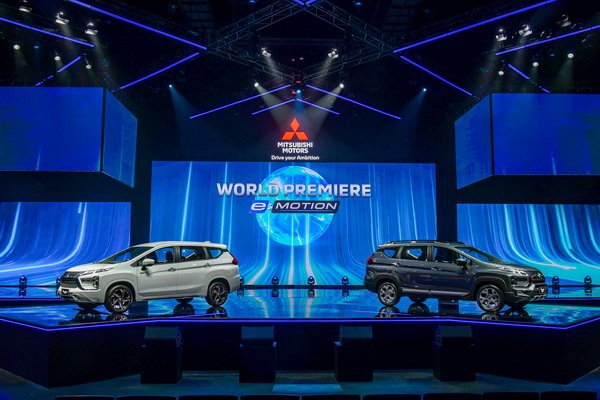 Mitsubishi World Premiere e MOTION Xpander HEV and Xpander Cross HEV
