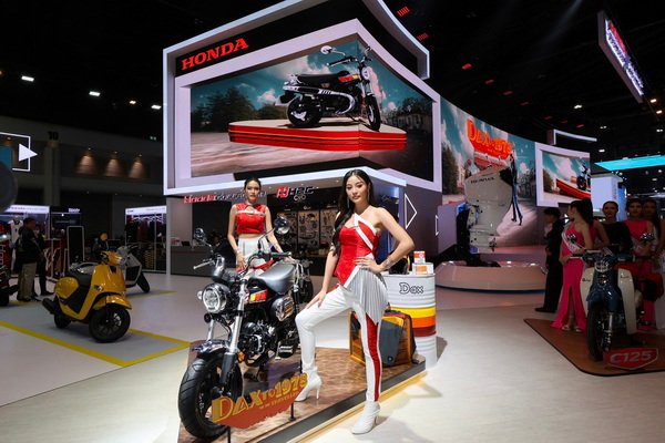 New Honda DAX 1978 Total Reservations Exceeded 678 Unti in Bangkok Motor Show 2024