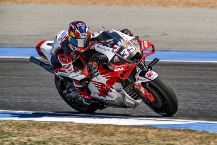 Motorcycle Racer Honda Team Strong Form Moto GP Thailand Kong Developing Better Form Continuously