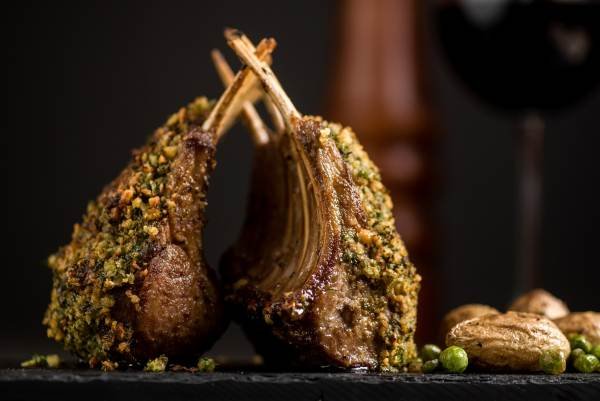 Grilled,Lamb,Ribs,With,Roasted,Potatoes,And,Wine Savor the Finest Sovereign Australian Lamb with Guest Chef Alexander Major at Goji Kitchen + Bar