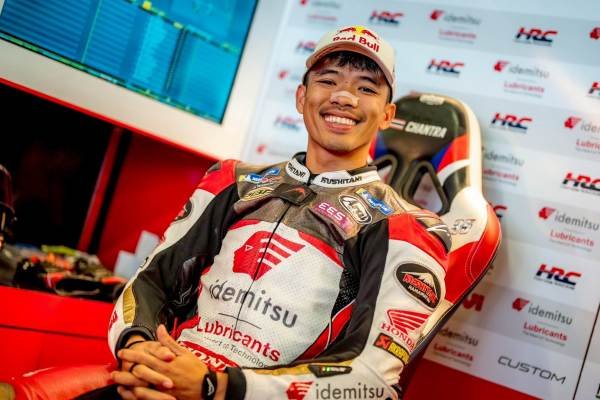 This image has an empty alt attribute; its file name is Kong-Hoping-to-Collect-Points-at-The-End-of-The-Season-at-Valencia-GP-3.jpg