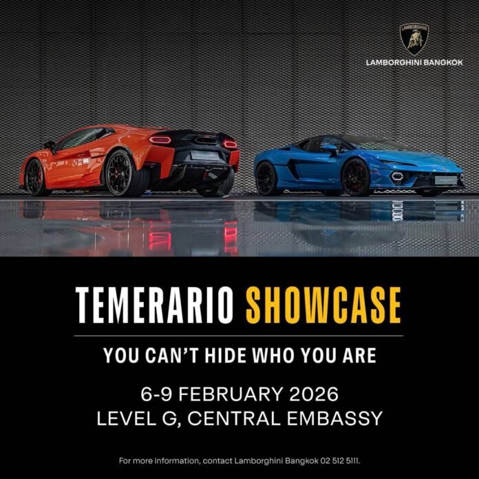 Lamborghini Showcase 2026 Now on Display at Central Embassy